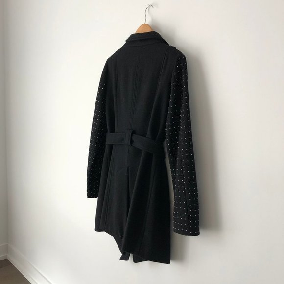 Guess Black Coat with Silver Beads - Picture 8 of 8